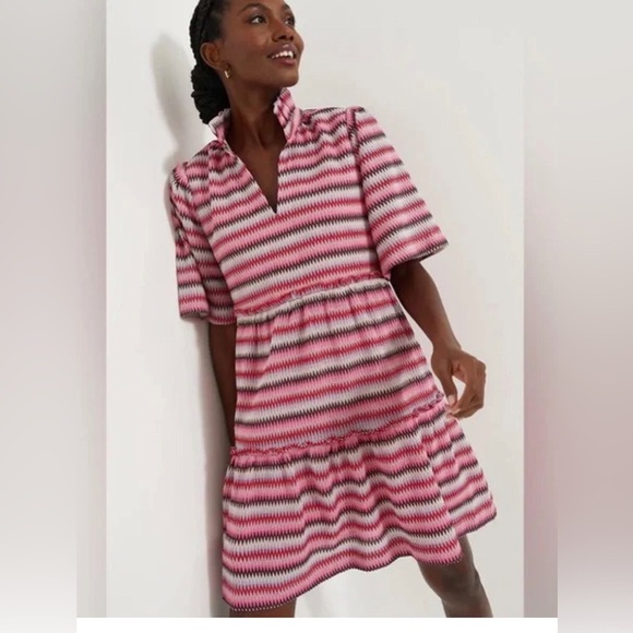 Tuckernuck Dresses & Skirts - NWT! Tuckernuck Zigzag Knit Stripe Crawford Dress Size XS